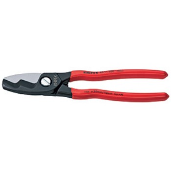 COUPE CABLE A DOUBLE TRANCHANT KNIPEX