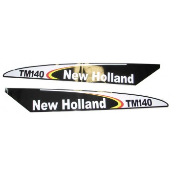 Autocollant New Holland TM140 - Noir