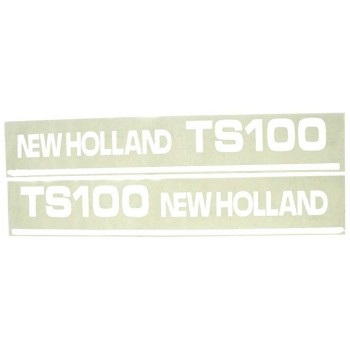 Autocollant New Holland TS100 - Set