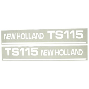 Autocollant New Holland TS115 - Set
