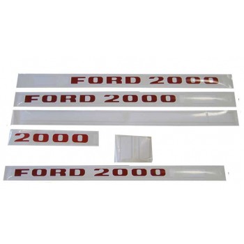 Kit Autocollant Ford NH 2000