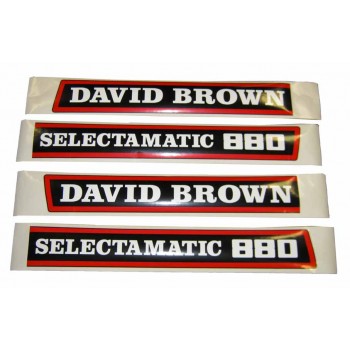 Kit Autocollant David Brown 880 Selectamatic