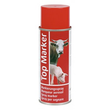 Spray de marquage TopMarker 500 ml rouge