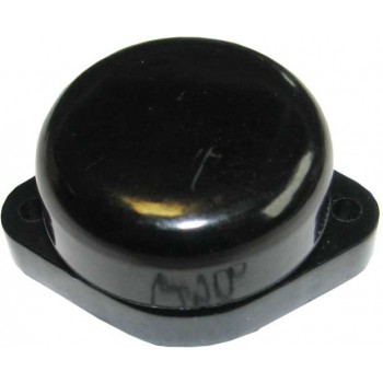 Corne Interrupteur à bouton-poussoir 20D Noir