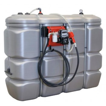 CUVE STOCKAGE FUEL PEHD DP 2000L STATION 