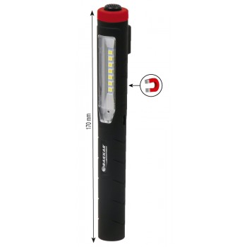 TORCHE STYLO RECHARGEABLE-7+1LED 