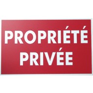 PANNEAU "PROPRIETE PRIVEE" 330200