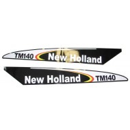 Autocollant New Holland TM140 - Noir