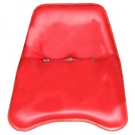 Siège rouge avec assise coulissante David Brown séries 1200, 1400, 800, 900