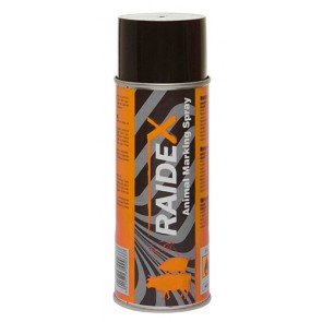 Spray de marquage 400ml orange Raidex