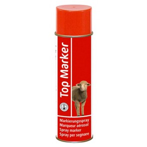 Spray de marquage ovins rouge TopMarker,