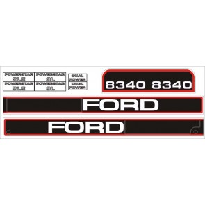 Kit Autocollant Ford NH 8340 (jusqu'à 96)