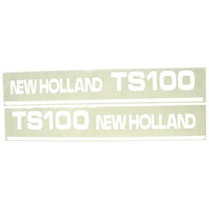 Autocollant New Holland TS100 - Set