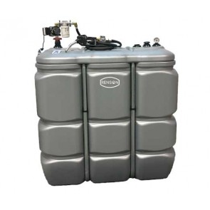 CUVE STOCKAGE FUEL PEHD 1500L STATION ECO 50L/MN