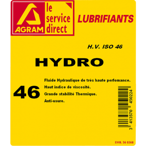 Huile hydraulique HYDRO HV 46 220L