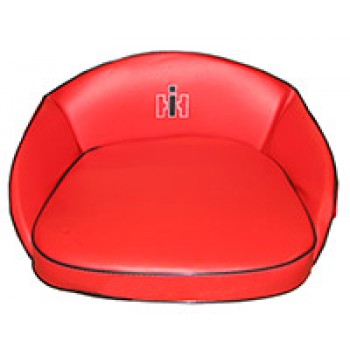 Coussin de siège avec logo, Rouge CASE IH