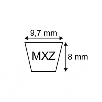 COURROIE TRAPEZOIDALE CRANTEE MX ZX33 - XPZ862