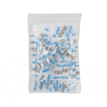 50 COSSE THERMORETRACT 1.5-2.5MM BLEU